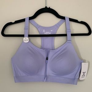 XERSION Purple High Support Sports Bra NWT
